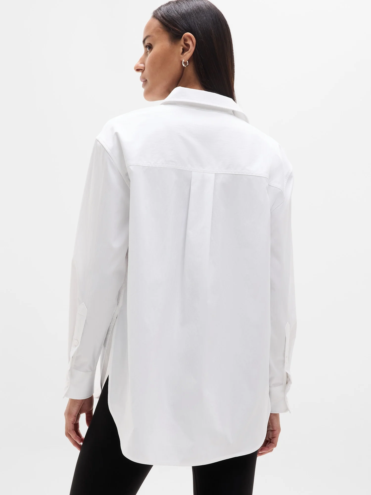 Midday Oversized Poplin Shirt - Image 3