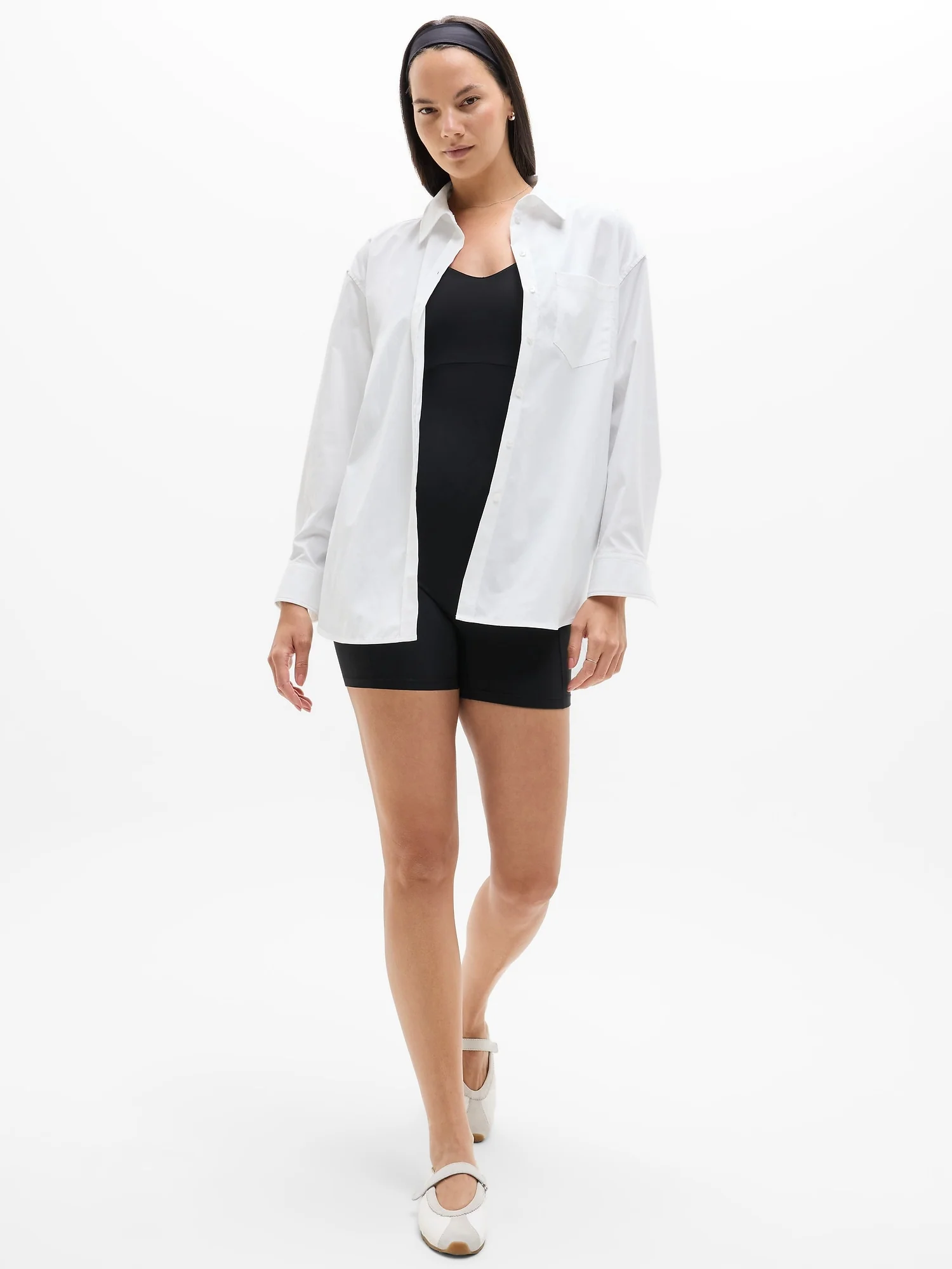 Midday Oversized Poplin Shirt - Image 4