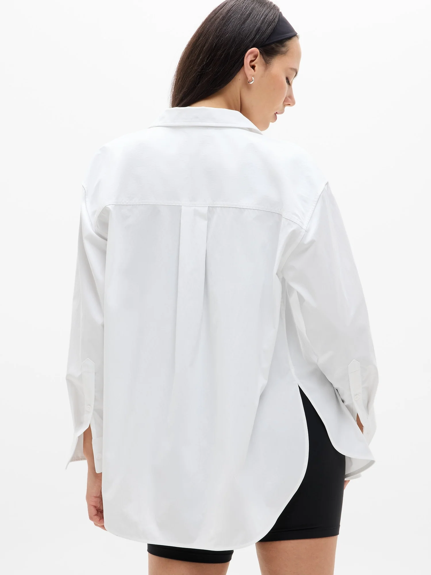 Midday Oversized Poplin Shirt - Image 5
