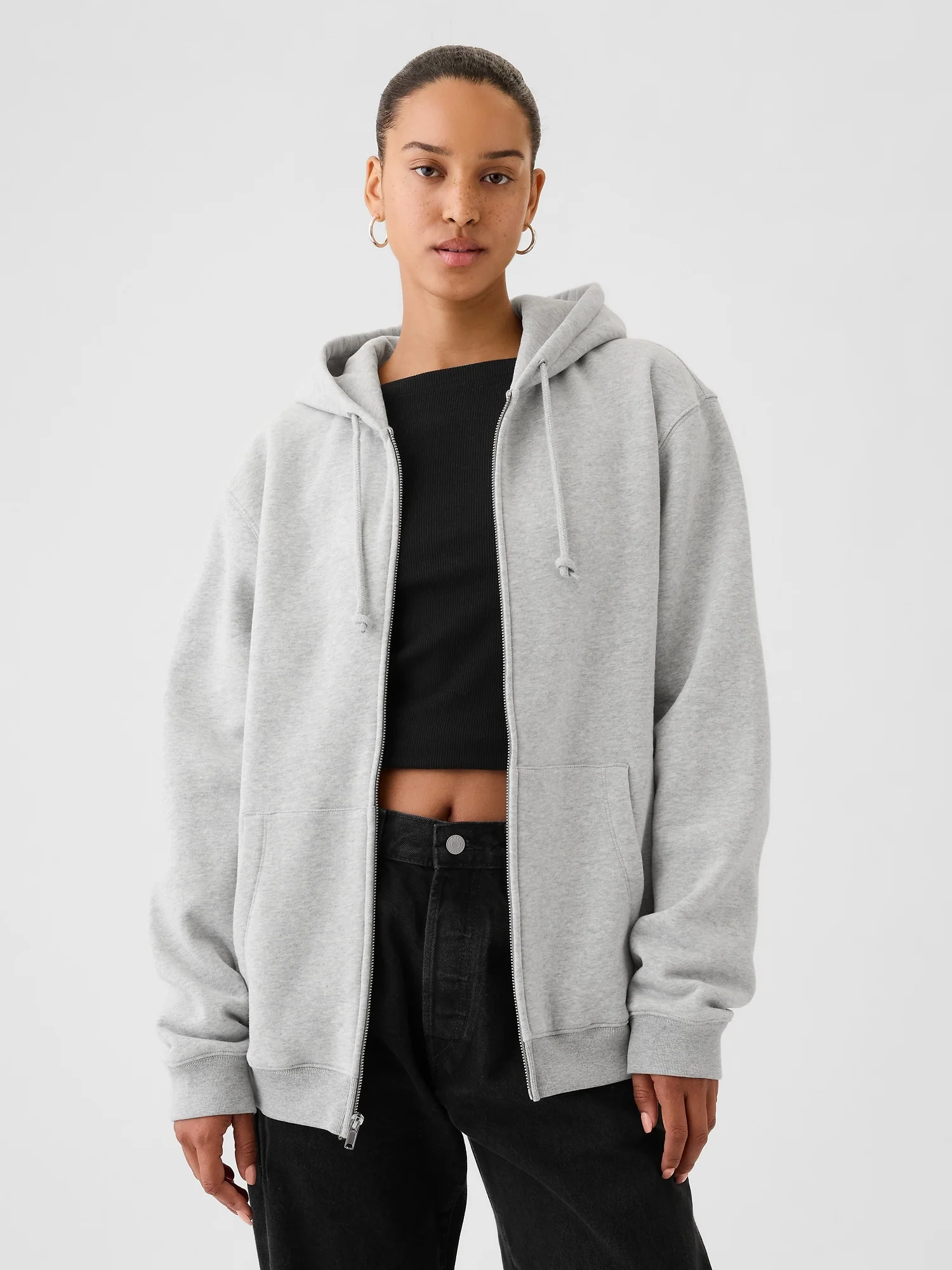 Adult VintageSoft Relaxed Zip Hoodie - Image 5